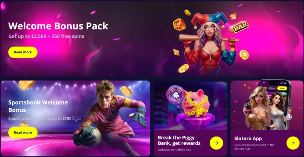 4 Depositi Bonus + 200 FS